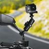 1 Inch Ball Head Mount Adapter Motorcycle Bicycle Handlebar Clip Clamp Rearview Mirror Bracket Holder Mounts Accessories