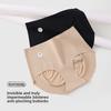 Large Size Lady Spring Cotton Anti  Bacterial Extended Crotch Hip No Trace Invisible Triangle Briefs