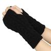 Outdoor Riding Mittens Winter Gloves Twists Gloves Half Finger Gloves Knitted Gloves  Winter