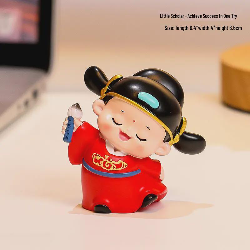 Золотой Список Вдохновляющий Гаокао Талисман на Удачу – Маленький Чемпион Вэньцюсин