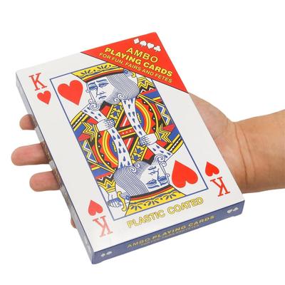 Jumbo Speelkaarten 5x7 Inch Grote Maat Oversized Kermis Verjaardagsfeest Bedankjes Leuke Uitdagingen Familie Bordspel Plezier