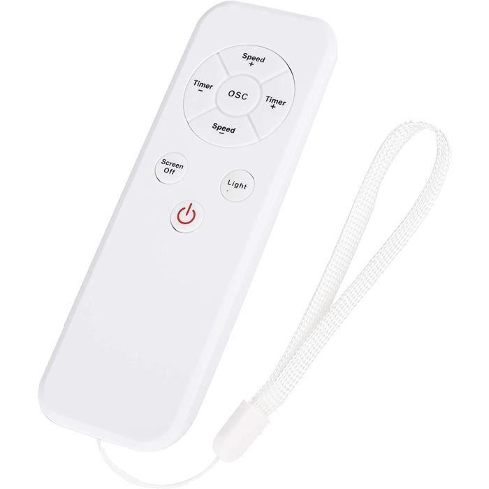 Fan - Emerio - Tower Design - Led Lighting - Remote Control - Height 80 Cm