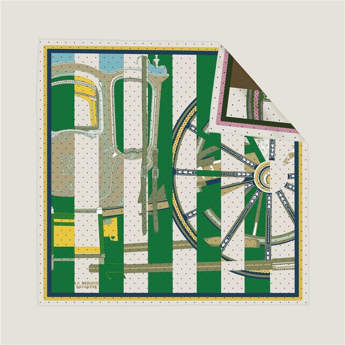 

90cm Fashion Women Multicolored Decorative Rolled Edge Double-Sided Color Scarf Square Handkerchief Neck Scarf 90x90cm