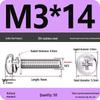 304 Stainless Steel Round Head Phillips Screw with Flat Washer (Sizes M3, M4, M5, M6)