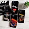 RE37 J-Judas Pattern P-Priest Phone Case for OPPO A40 A60 A80 A15 A16 A16K A12 A17 A17K A54 A54S A53 A53S A55 A56 A57 A98 F23