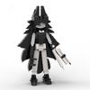 Personnages d'Action de Jeu Créatifs Ensemble de Blocs de Construction MOC Papiers Éducation Mademoiselle Cercles Modèle Ornements Jouets à Assembler Cadeaux DIY