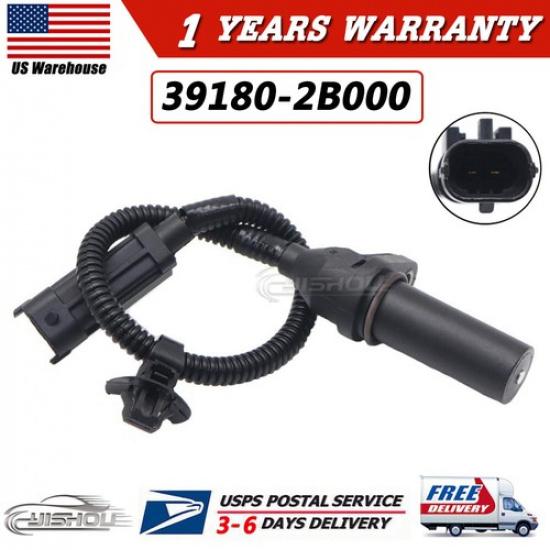 39180-2B000 Crankshaft Position Sensor For Hyundai Veloster Elantra Accent New