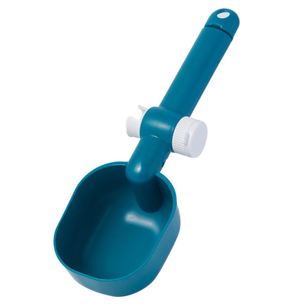 

Ложка для корма для домашних животных из полипропилена, большая емкость, простая в использовании, ложка для корма для домашних животных, продукт для домашних животных синий