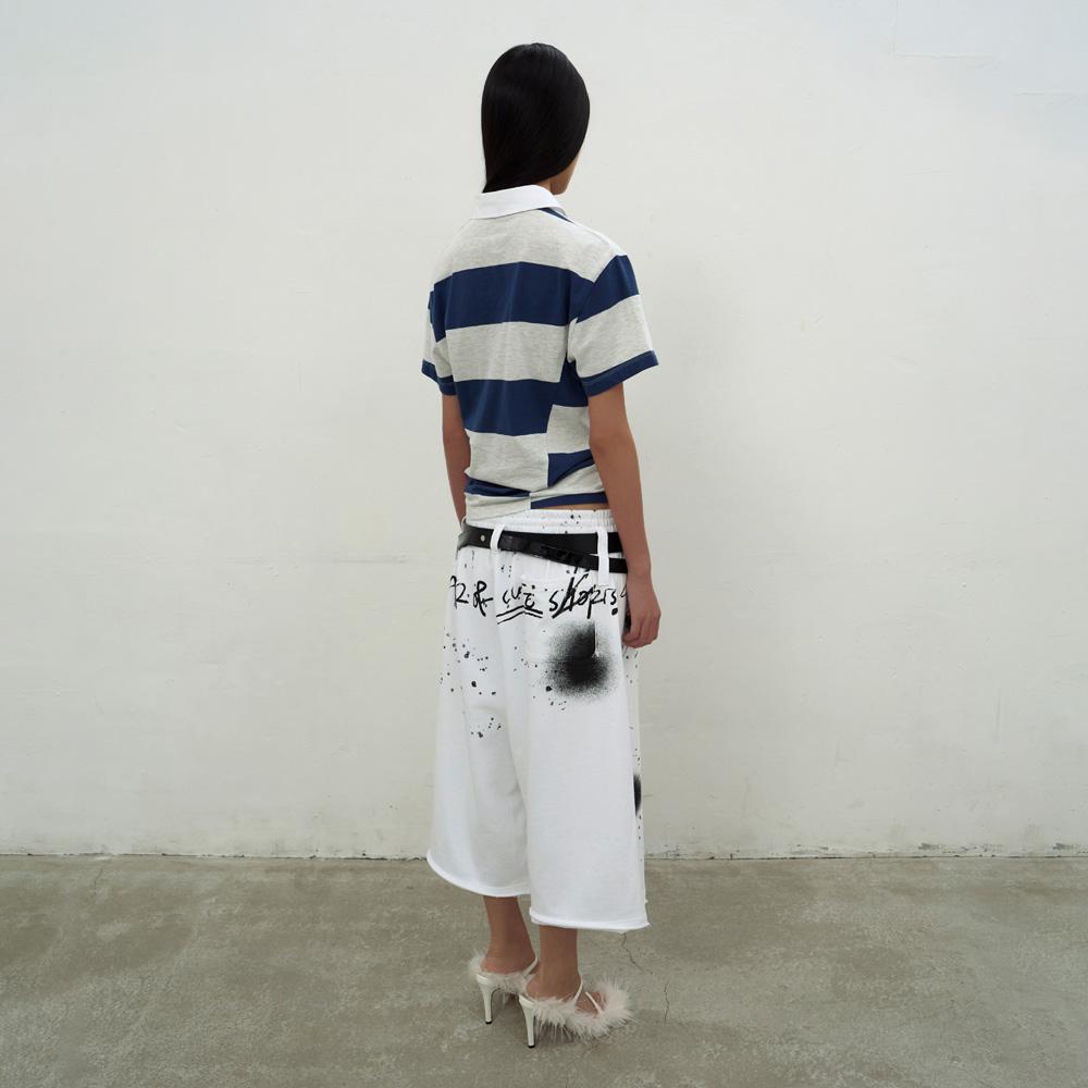 Lcdc Tm Printed Bermuda Sweatpants (White)