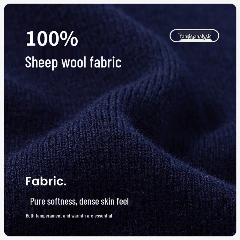 Navigare Women's Lapel Wool Knit Sweater