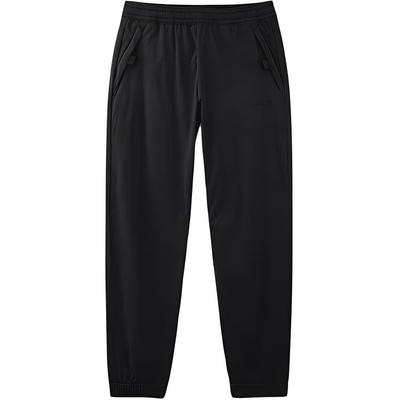 Lightweight Water-Resistant Casual Pants Women Bottoms Black A61Q7-001