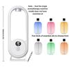 Digitální displej WC Deodorizační difuzér Dobíjecí Automatický Osvěžovač vzduchu s vůní Čistička vzduchu Domov