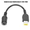 2 Stück Stromwandler-Kabeladapter 5,5 x 2,1 mm Rund auf 7,9 x 5,5 mm Quadratisch für Lenovo ThinkPad X1/X240/G405