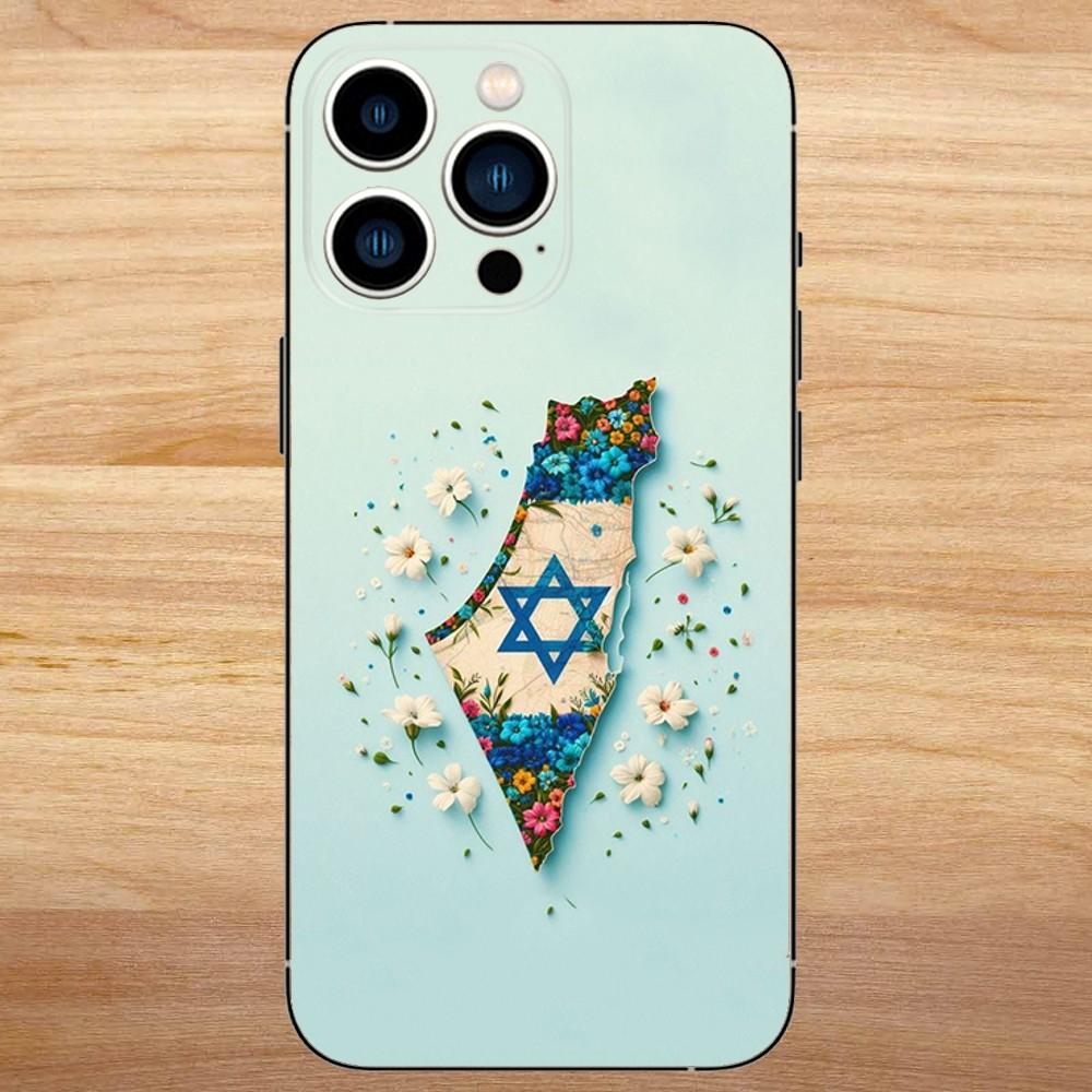 

Israel Phone Case For iPhone15,14,13,12,11,Pro,Max,Plus,Mini,X,XS,XR,8,7,6,S,Plus,SE Soft Black Case iPhone7plus