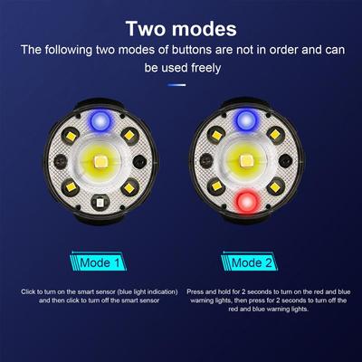 Smart Bicycle Light LED Sensor Light Rechargeable Bike Headlight MTB Bicycle Lamp Outdoor Night Riding Safety Cycling Light