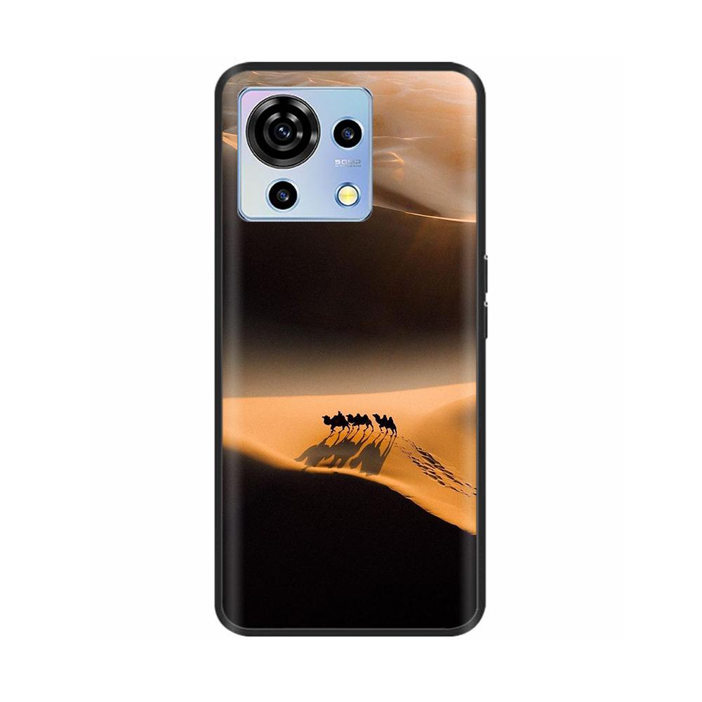 Custodia per ZTE Blade V50 Vita in Silicone Liquido Protezione Completa Copri Telefono per ZTE Blade V50 Vita V50Vita Nuovo Design Retro Morbido