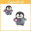Snowflake Fish Pattern Penguin Plush Toy Stuffed Animal Kids Marine Animal Doll