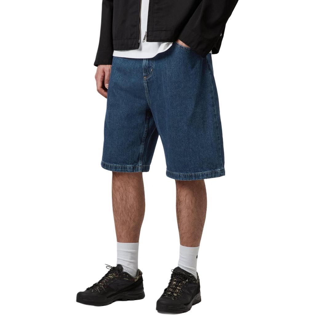 Carhartt WIP Comfortable Simple Trendy Denim Shorts Men Shorts Blue I037161-01-06