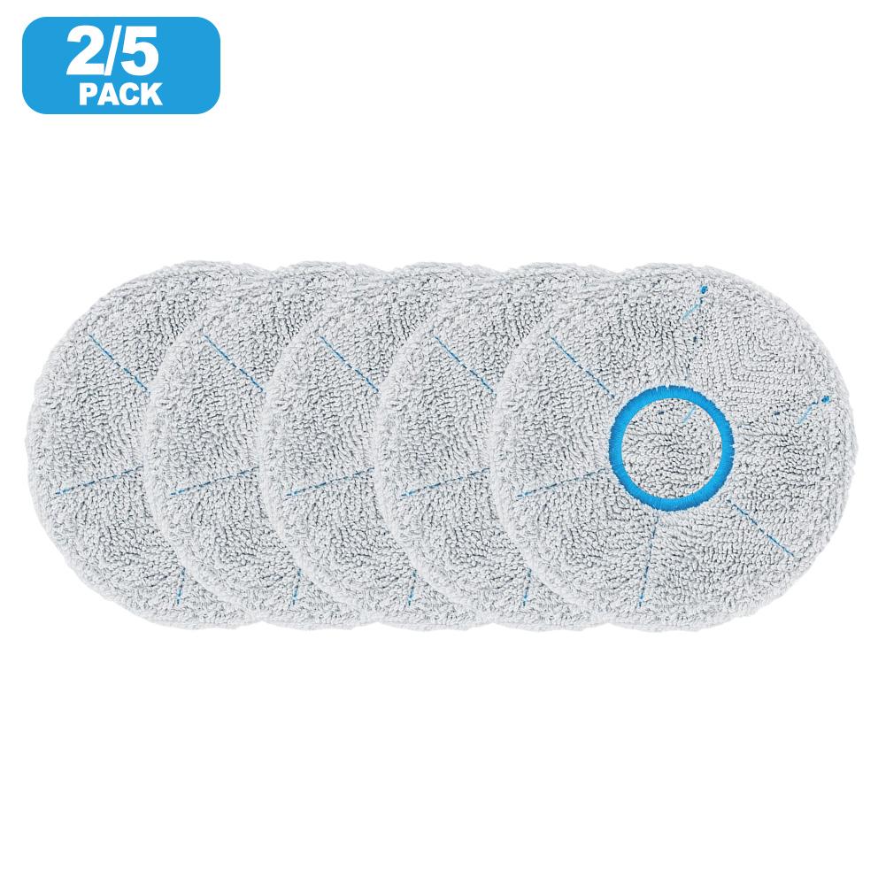 For DREAME L50 Ultra L50 Pro Ultra Compatible Microfiber Mop Pads Replacement Cleaning Accessories 2 or 5 Pieces