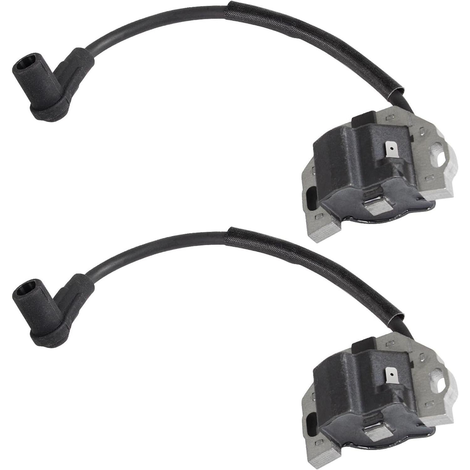 

21171-7047 Катушка зажигания, совместимая с двигателями Kawasaki FR730V FX730V FX751V FX651V FS541V FS481V FS600V FX921V Заменяет 21171-0711 Комплект из 2 шт. чёрный