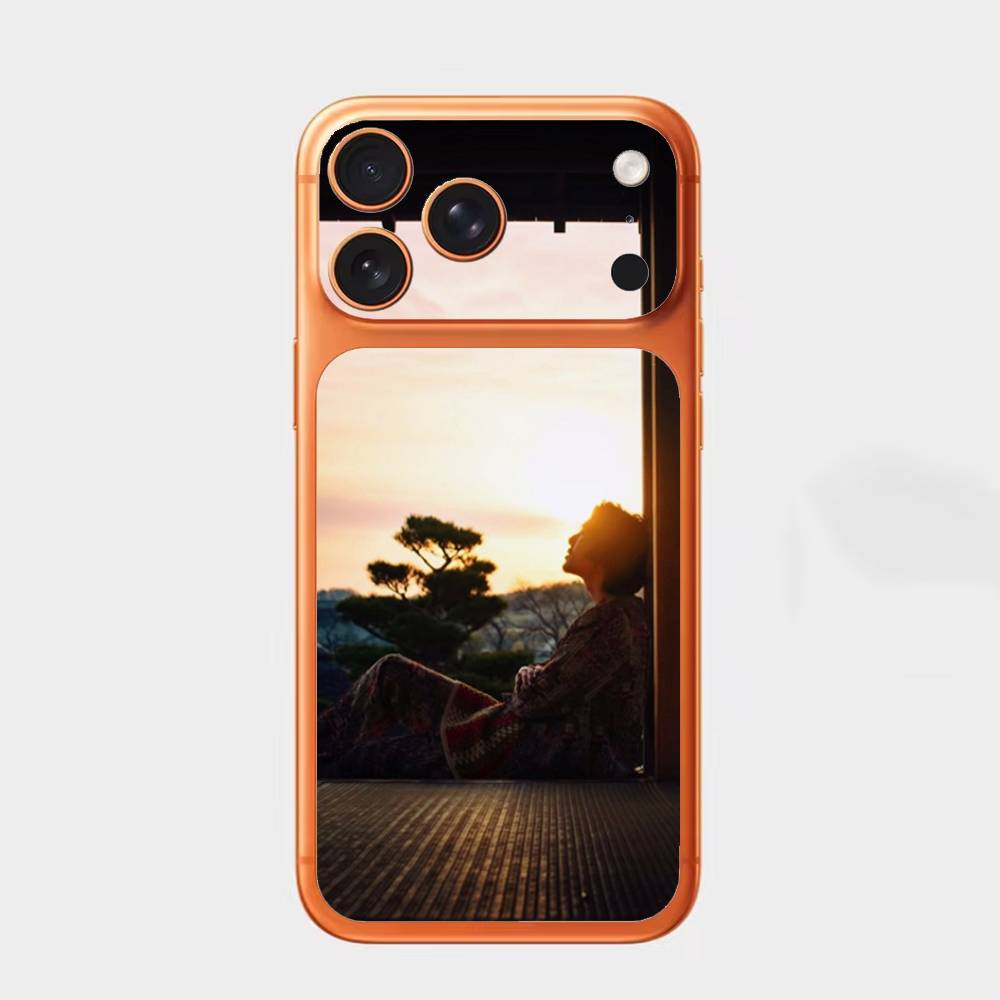 F-Fujii K-Kaze  Fiber Skin Wrap Change Case for iPhone 17Pro,17Pro Max Back Sticker Cover iPhone17pro