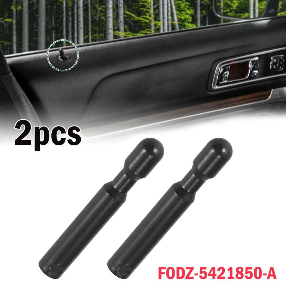 Door Lock Pull Knob For Ford F-150 Explorer FODZ5421850A 2pcs Black