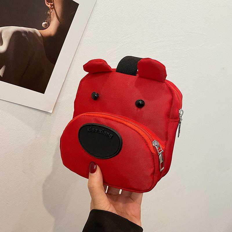 

New cute girl heart hand bag cartoon versatile niche change bag personalized mobile phone bag 14*5*15cm червоний