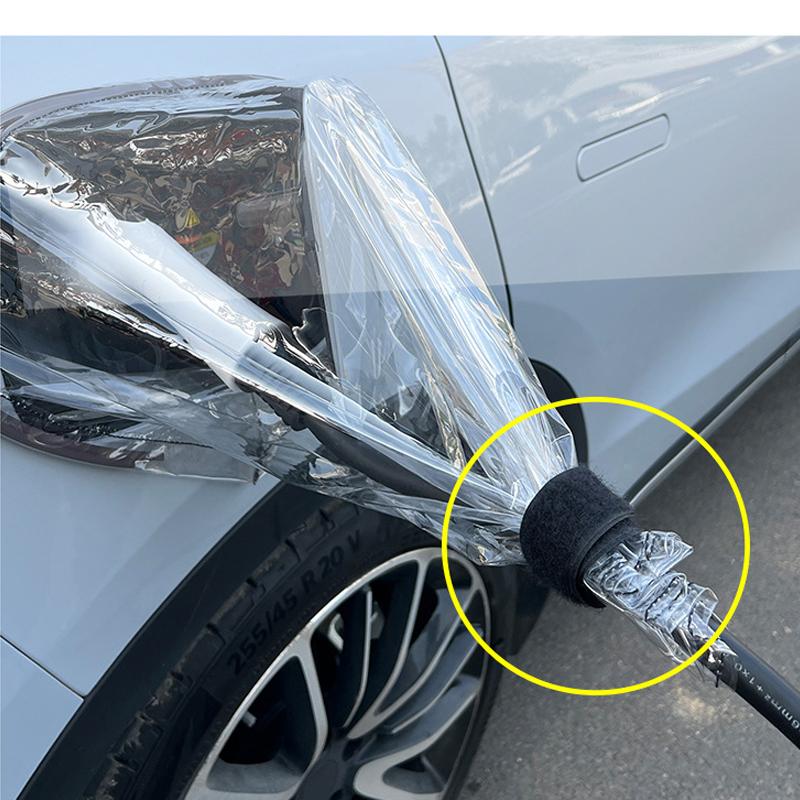 Regensichere Schutzkappe für EV-Ladeanschluss, Magnetische Abdeckung für Elektroauto-Ladestecker, Wasserdicht und Langlebig für den Außenbereich, Transparent