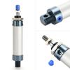 25mm Bore 50mm Stroke Single Rod Mini Pneumatic Air Cylinder Double Acting