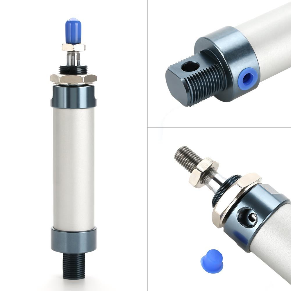 25mm Bore 50mm Stroke Single Rod Mini Pneumatic Air Cylinder Double Acting
