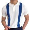 Men's European and American Summer New Slim Fit Business Short Sleeve POLO Shirt