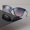 Cat Eye Sunglasses Women Men Vintage Fashion Female Male Mirror Clear Designer Eyewear Sexy Brand Gradient Sun Glasses