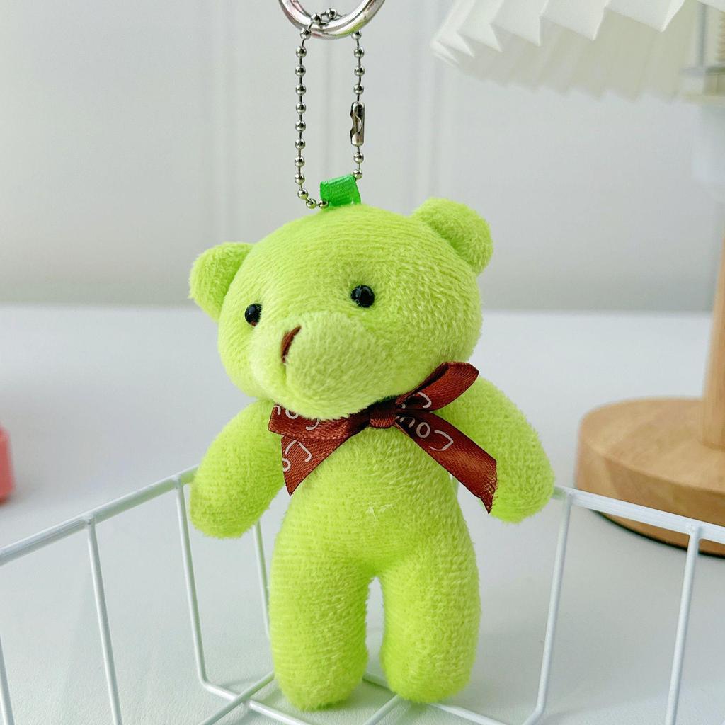 Teddy Bear Rag Doll Plush Pendant
