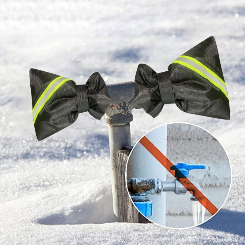 Waterproof Thermal Insulation Faucet Antifreeze Cover Universal Winter Insulated Faucet Protector Easy to Install
