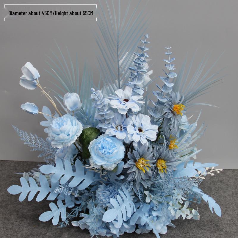 Artificial Wedding Aisle Flowers: Hotel Table Arrangements & Decorative Flower Balls for Stage and Welcome Area