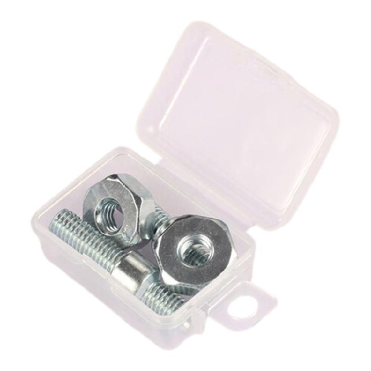 Replacement Metal Chainsaw Guide Plate Screw Nut Set for 180 381 Chainsaw Maintenance Screw Assembly Accessories
