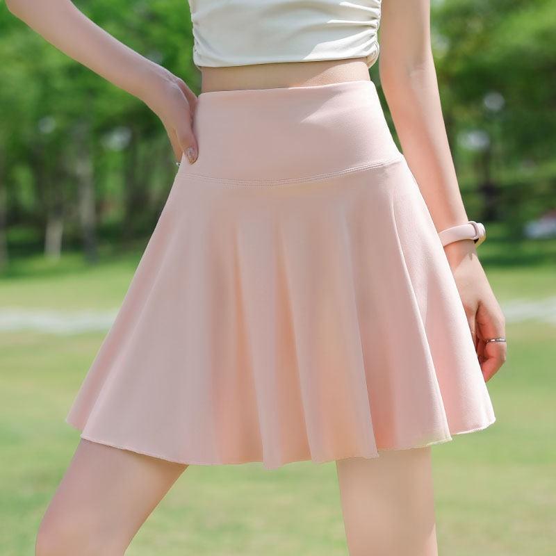 Womens Badminton Outfit Quick Dry Top Yoga Tank Sports Skirt Set Gym
