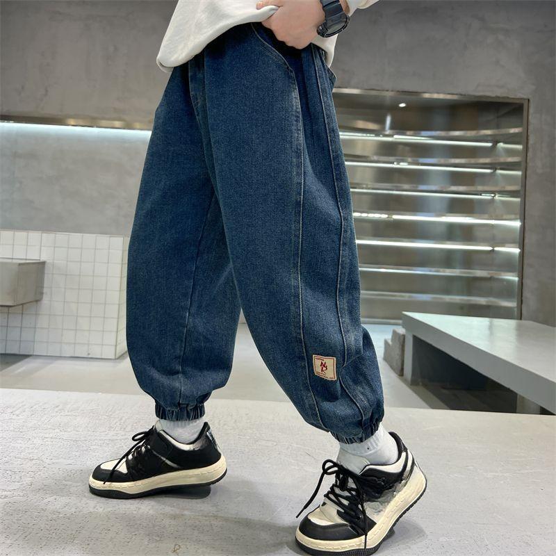 Children's Clothing Boys' Jeans Autumn and Winter Pants Children's Jeans and Pants Trend