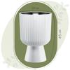 Keli Mika 30 Round Flowerpot on a Leg | White
