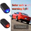 Car Fake Security Light Solar Powered Simulated Dummy Alarm Wireless Warning Anti-Theft Caution Lamp LED Flashing Imitation
