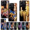 Saint Seiya Anime Print Weiche Hülle für Xiaomi Redmi Note 14 13 14S 12S 11S Handyhülle 10 Pro Plus 11E 11T 12 11 10S Abdeckung