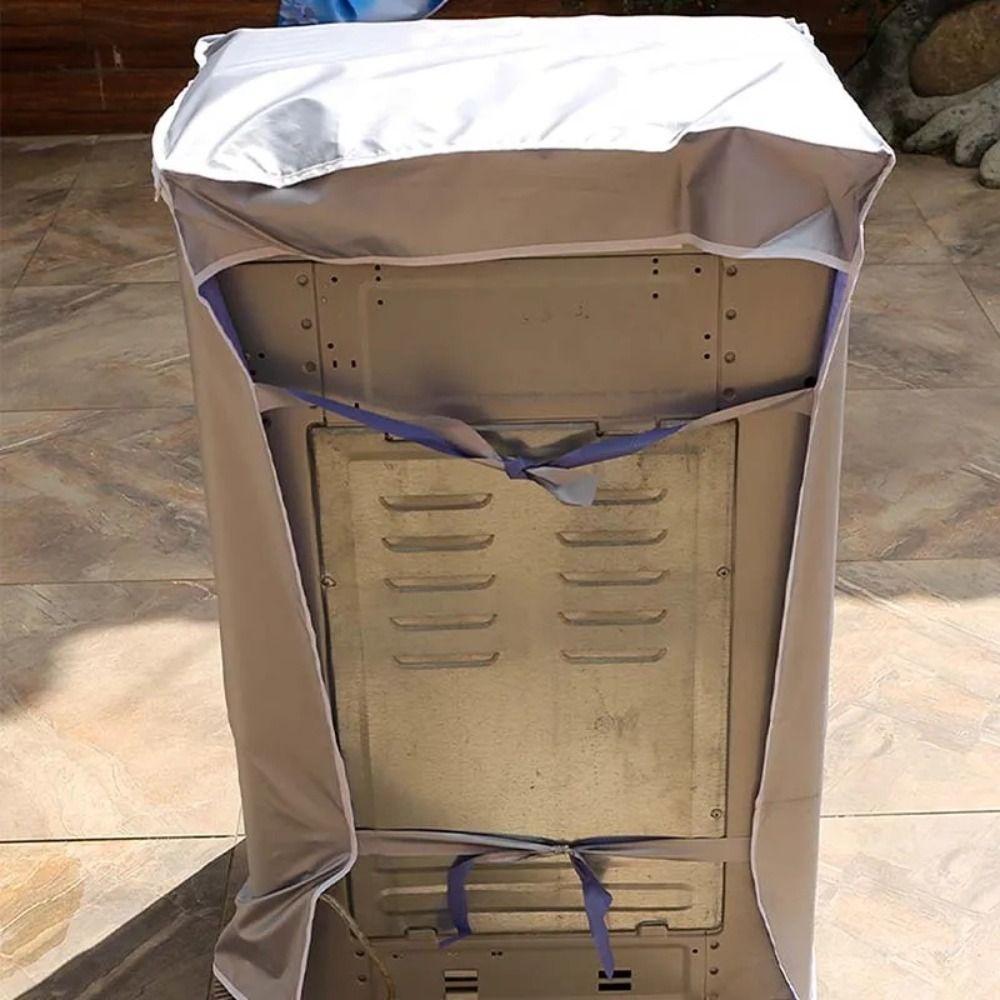 High Quality Universal Washing Machine Cover Silver Coating Top Open Dust Proof Cover Waterproof Cover