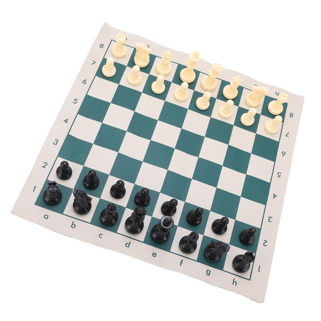 PVC Portable Chess Travel Portable Folding Chess Sets for Indoor outdoor Play Relaxation