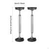 2 Pieces of Sink Brackets for Undermount Use with Stainless Steel Legs Suitable Bathroom And