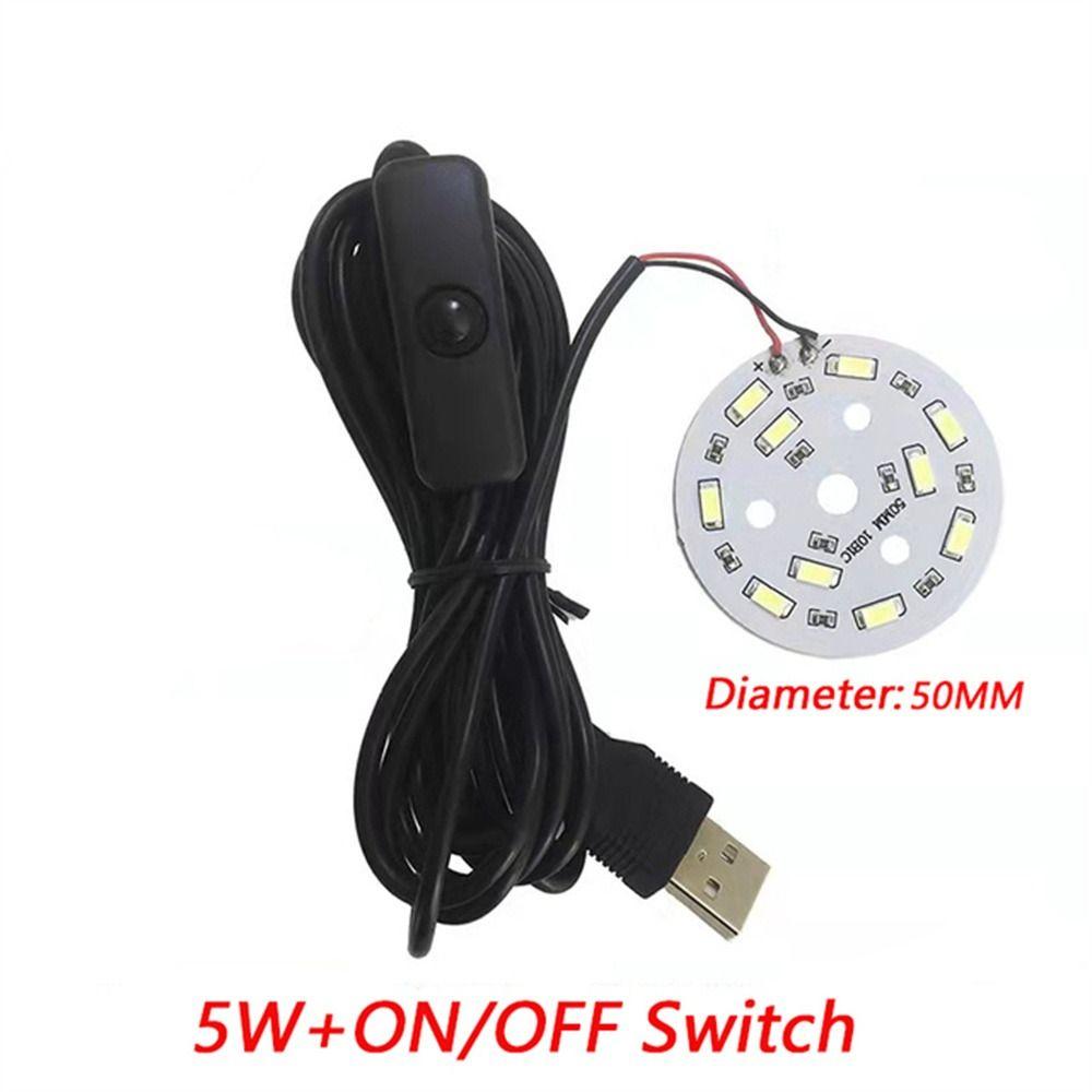 DIY Light Light Beads DC5V White Light LED Bulb Lamp Beads LED Chips LED Lamp Board Light Source