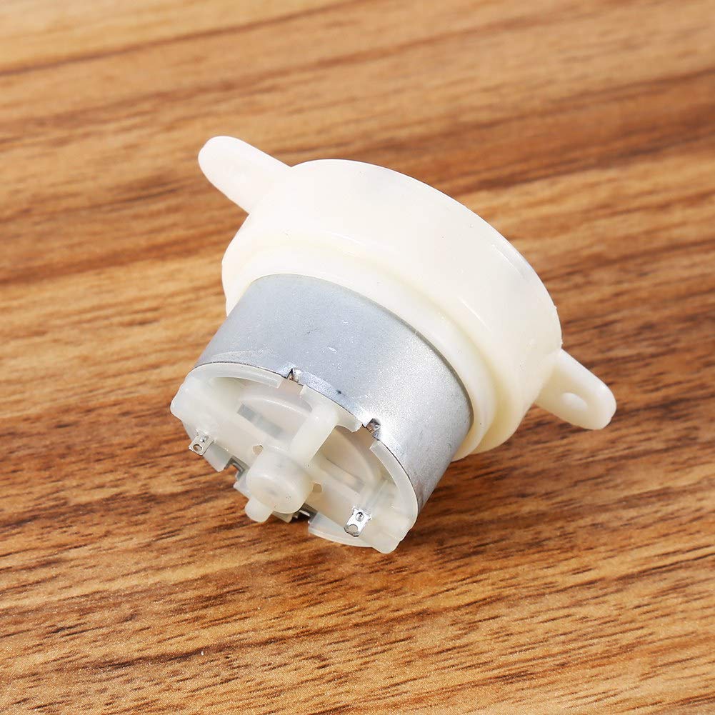 Low RPM DC Motor Slow Speed Motor High DC Motor 12V DC Electric Motor 3 RPM 4mm Shaft Micro Motor Slow Down Mute Motor, 12V Motor Slow RPM