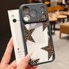 Colorful Stars Print Phone Case For iPhone 17 Pro Max For iPhone 16 15 14 13 Pro Max Luxury Hybrid TPU+PC Clear Back Hard Cover