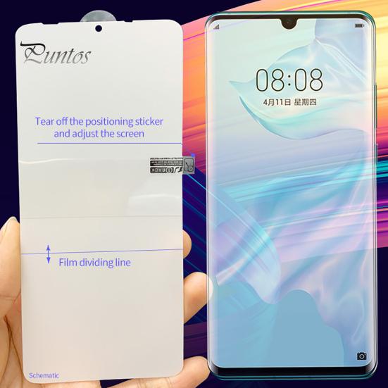 Phone Screen Film Soft Invisible Highly Clear Ultra Thin Mobile Phone LCD Screen Protector Film for Huawei Nova 8/8 Pro/9/9 Pro/10/10 Pro