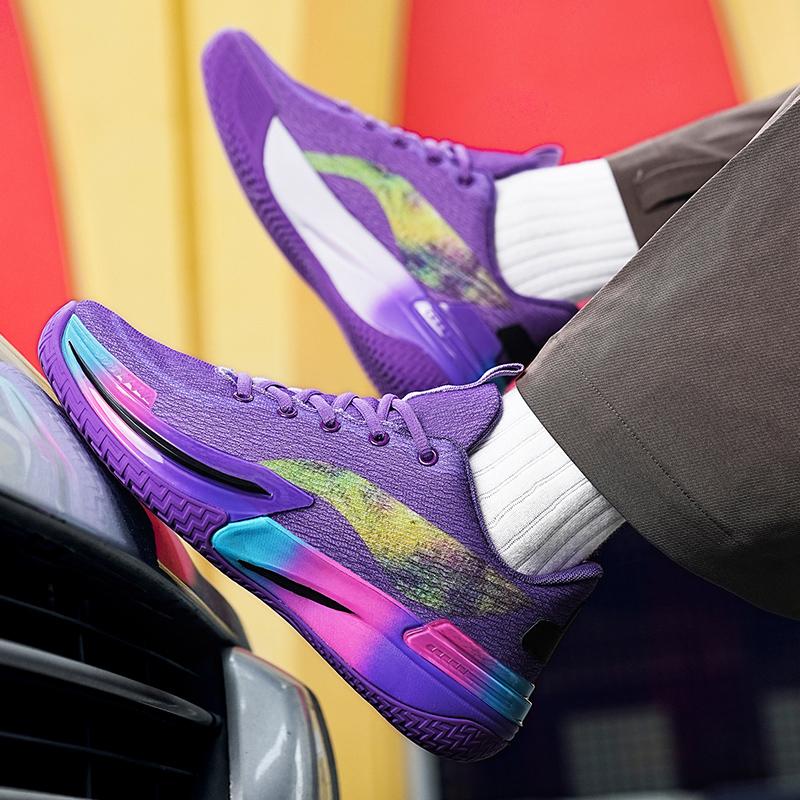 Scarpe da basket da uomo Traspiranti Ammortizzanti Antiscivolo Indossabili Scarpe da corsa Allenamento in palestra Sneakers da basket atletiche per donna