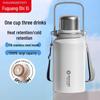 FUGURNG BESTJOY Double-Drink Insulated Stainless Steel Water Bottle